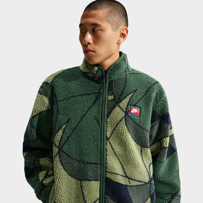 Nike Club Fleece AOP Art Top / Fir