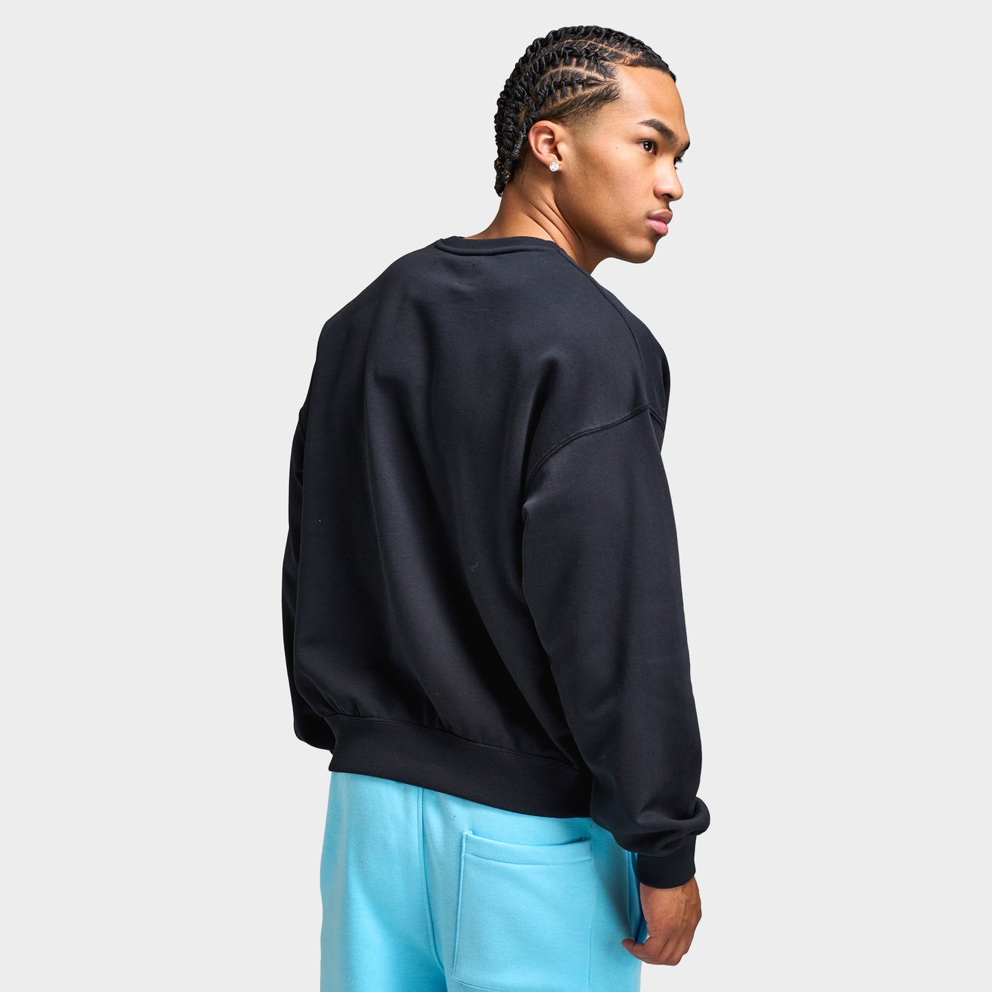 Jordan Brooklyn Fleece Crew / Black