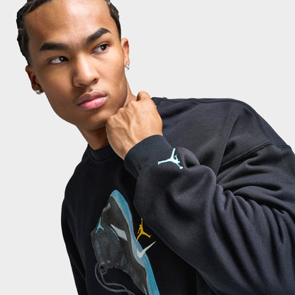 Jordan Brooklyn Fleece Crew / Black