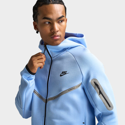 Nike Sportswear Tech Fleece Hoodie Reflective / Blue