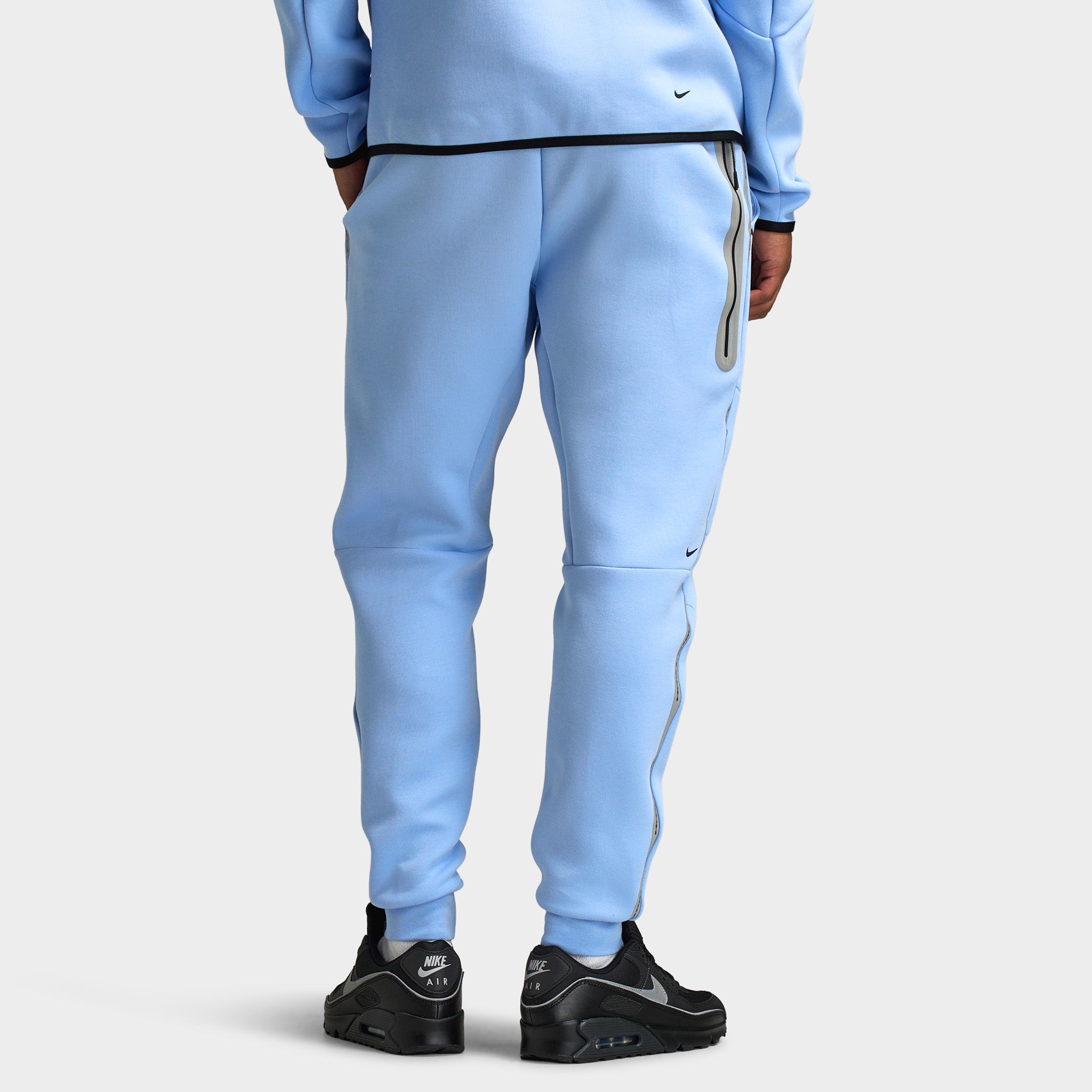 blue nike air joggers