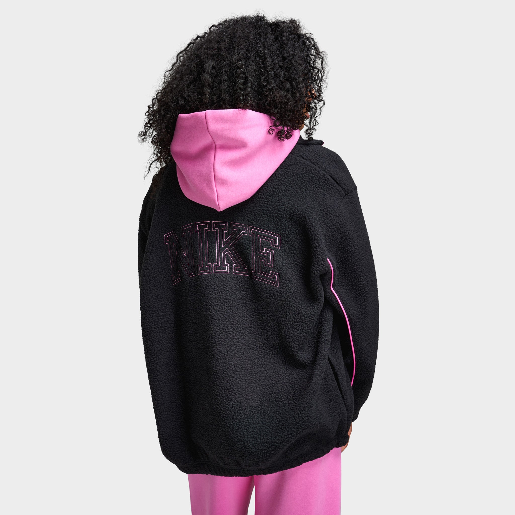 nike women's sherpa full zip hoodie