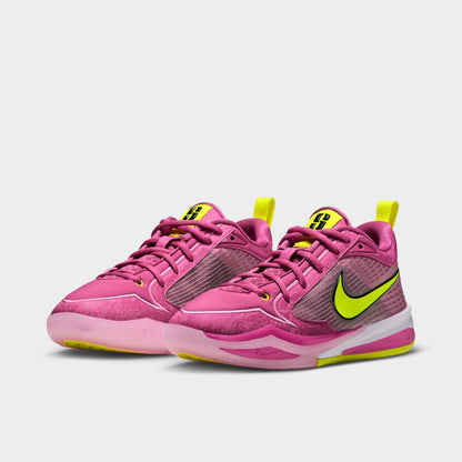 Nike Sabrina 4 GS Desert Pink / Lemon Venom - Pink Rise