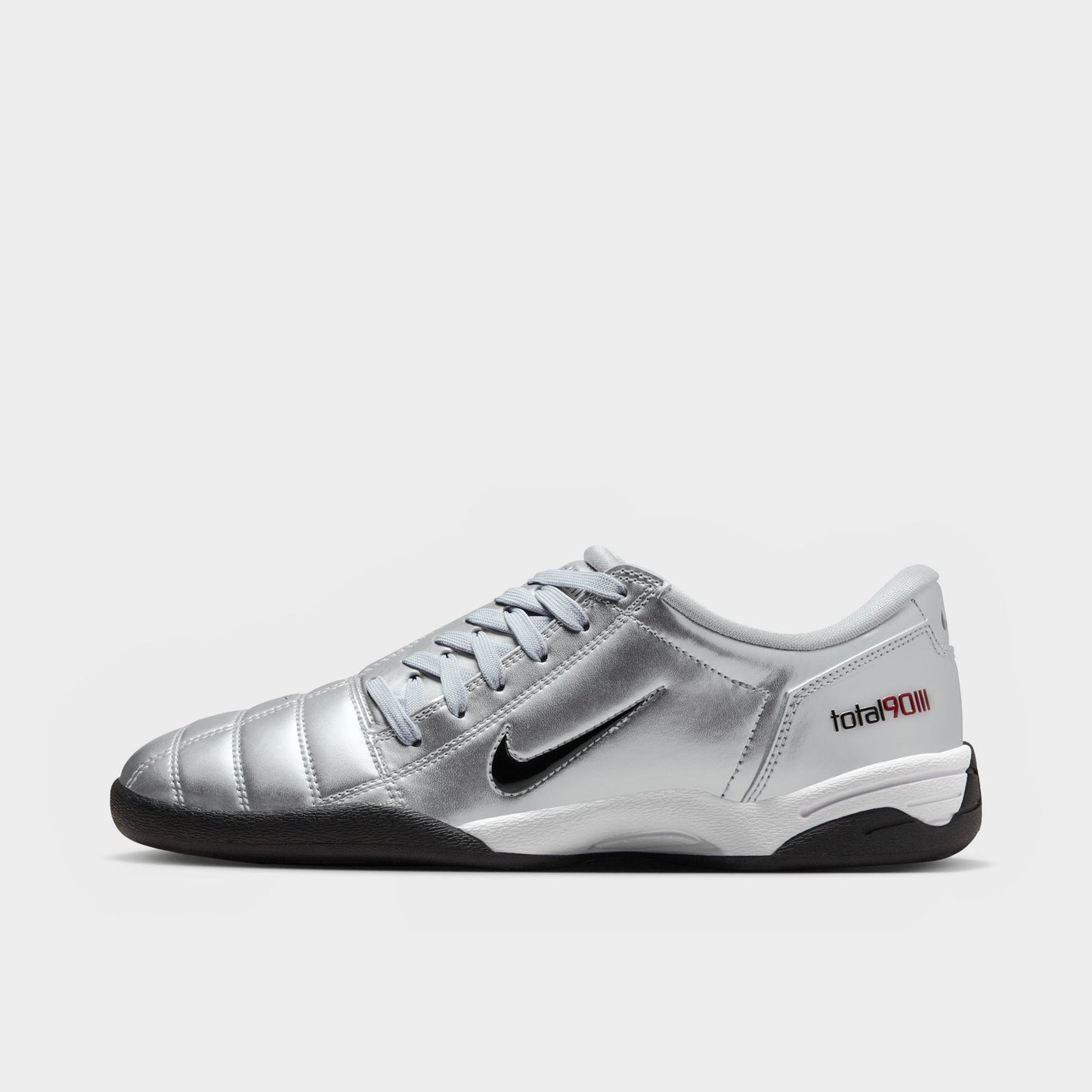 Nike Women's Total 90 Metallic Silver / Black - University Red