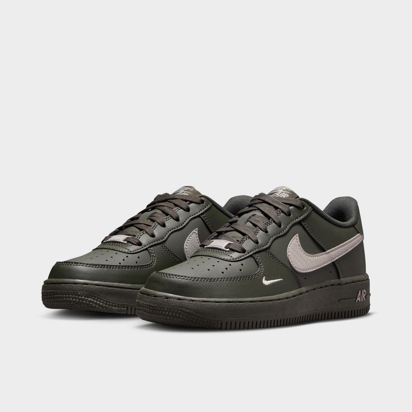 Nike Air Force 1 KI TECH ESS GS Newsprint / College Grey