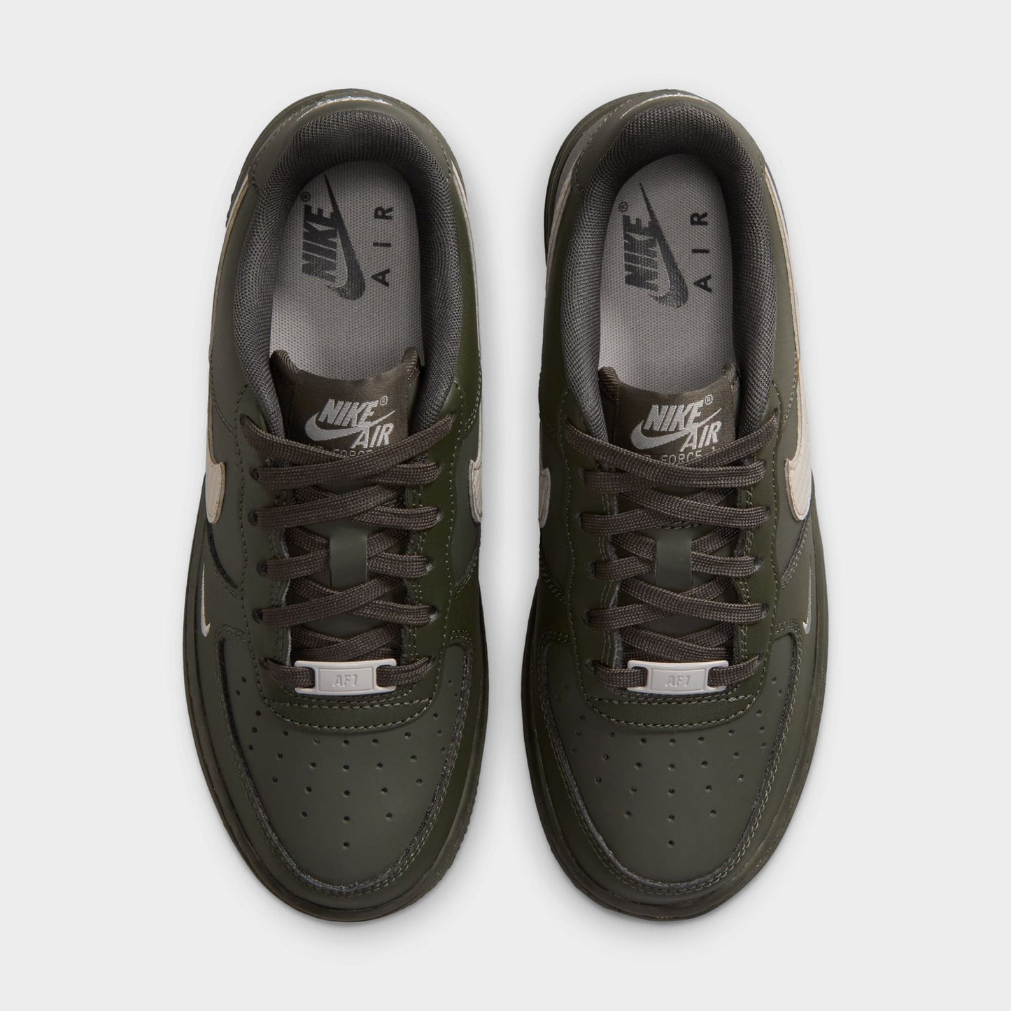 Nike Air Force 1 KI TECH ESS GS Newsprint / College Grey