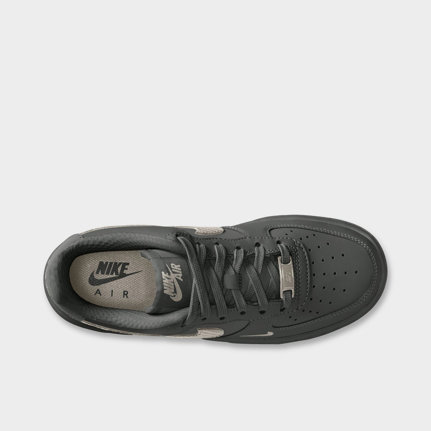 Nike Air Force 1 KI TECH ESS GS Newsprint / College Grey