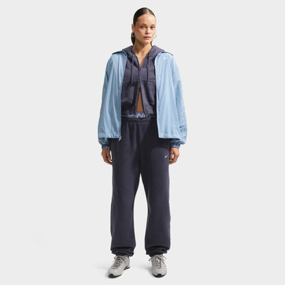 Nike Woman Studio Fleece Loose Cut Midweight Jogging Gridiron / Sail