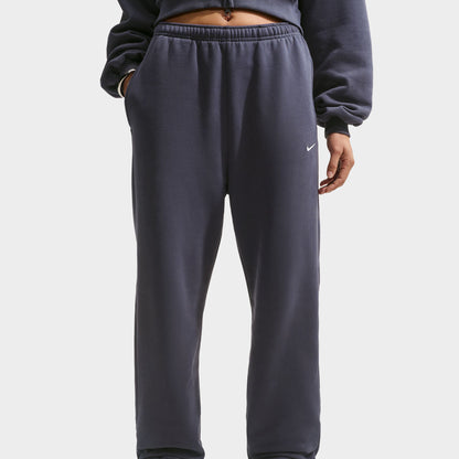 Nike Woman Studio Fleece Loose Cut Midweight Jogging Gridiron / Sail