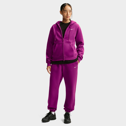 Nike Woman Studio Fleece Midweight Jogging True Berry / Sail