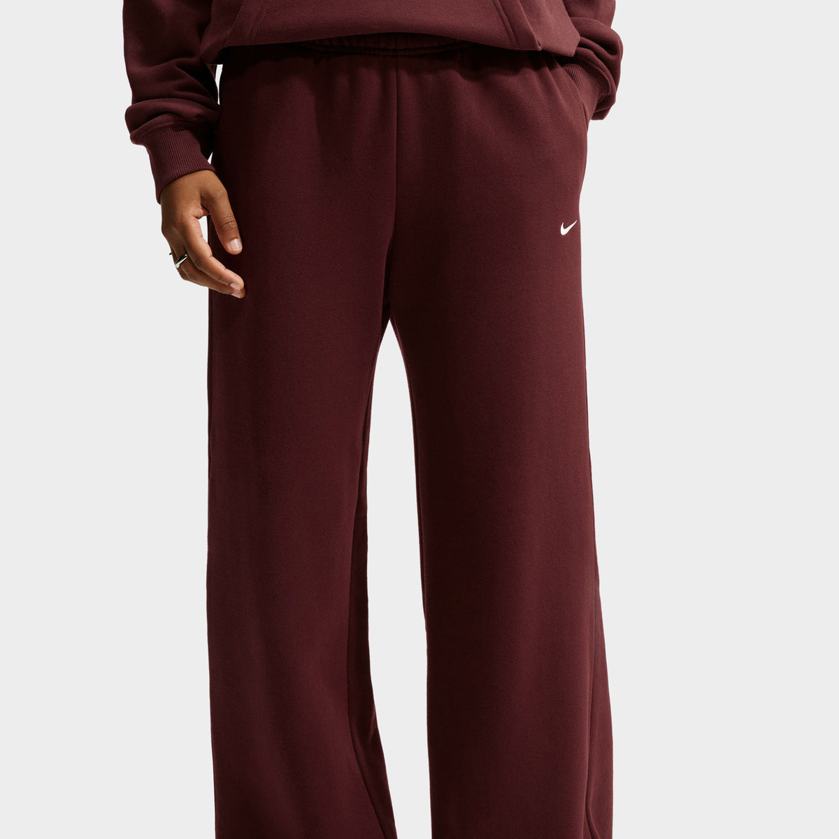 Nike Femme Studio Polaire Pantalon Taille Mi-haute Mystic Dates / Voile
