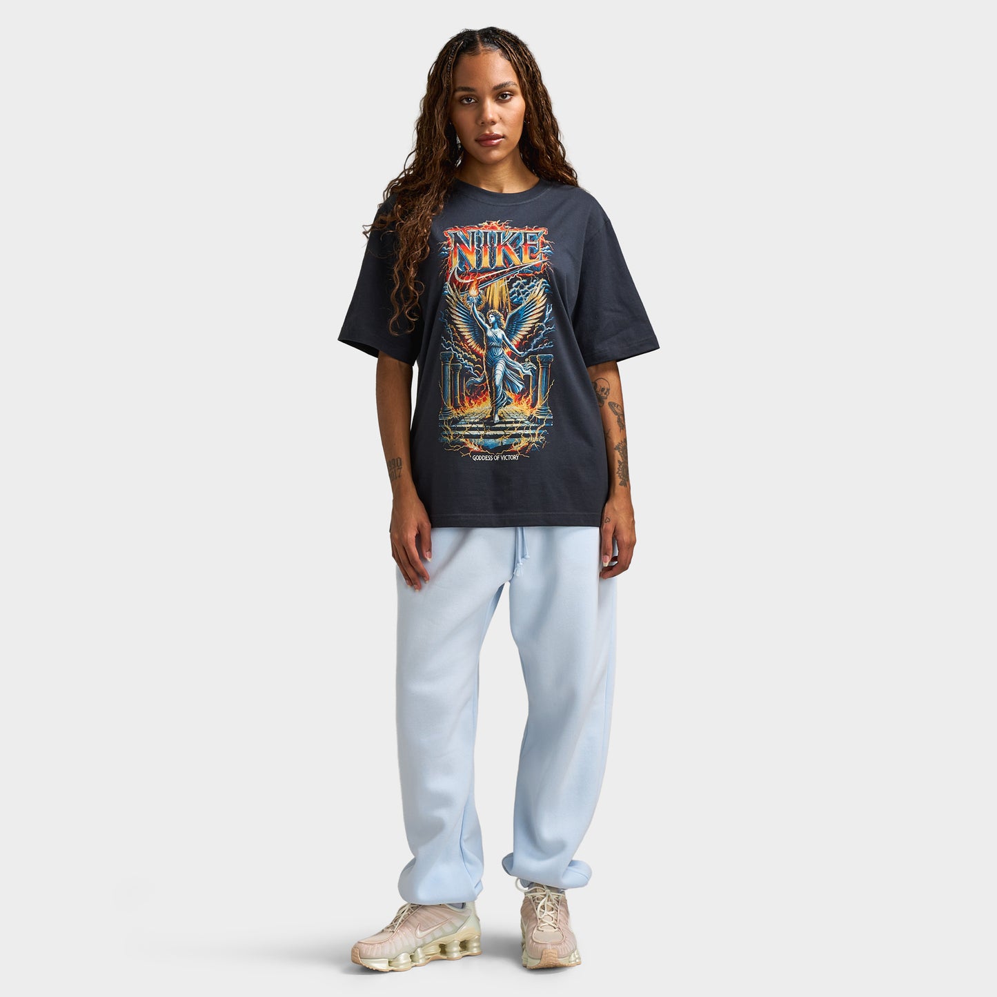 Nike Sportswear Women's Tee Essential Oversized / Off Noir