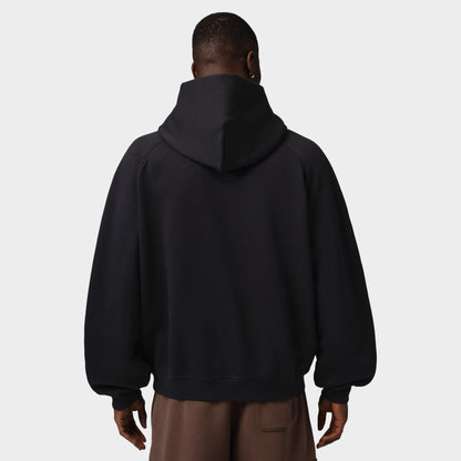 Jordan Brooklyn Oversized Fleece Hoodie / Black