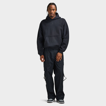 Jordan Brooklyn Oversized Fleece Hoodie / Black