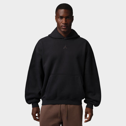 Jordan Brooklyn Oversized Fleece Hoodie / Black