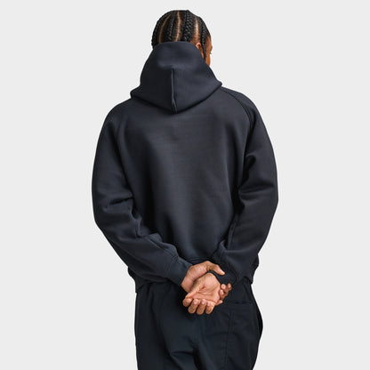 Jordan Brooklyn Oversized Fleece Hoodie / Black