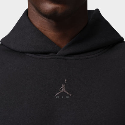 Jordan Brooklyn Oversized Fleece Hoodie / Black