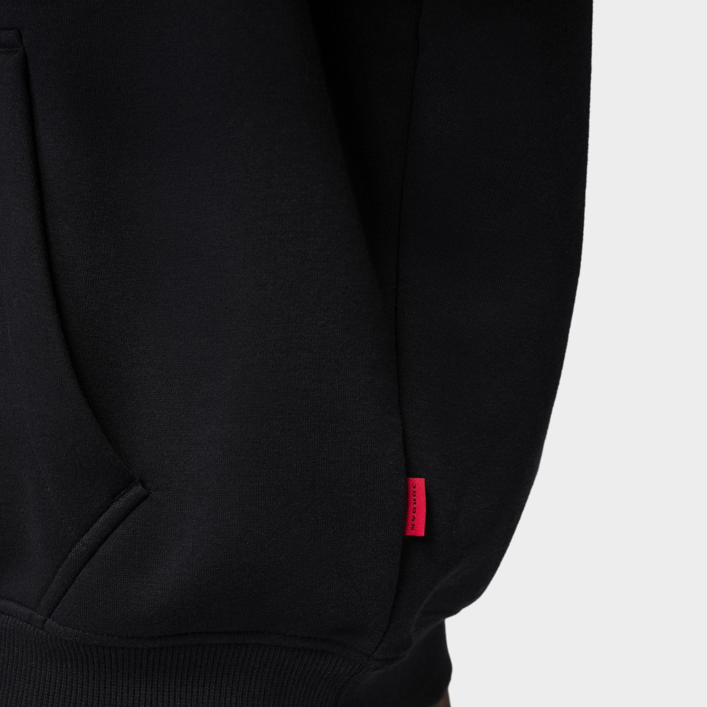 Jordan Brooklyn Oversized Fleece Hoodie / Black