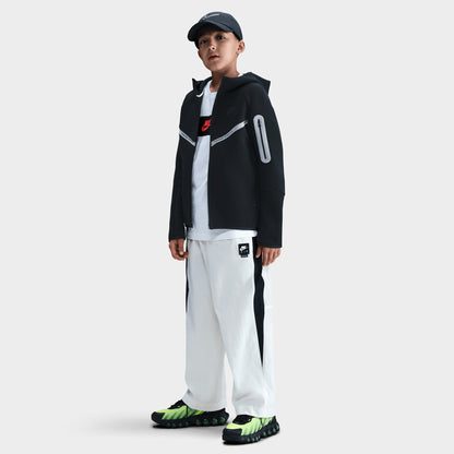 Nike Sportswear Juniors' Tech Fleece Full Zip Reflect Black / Black