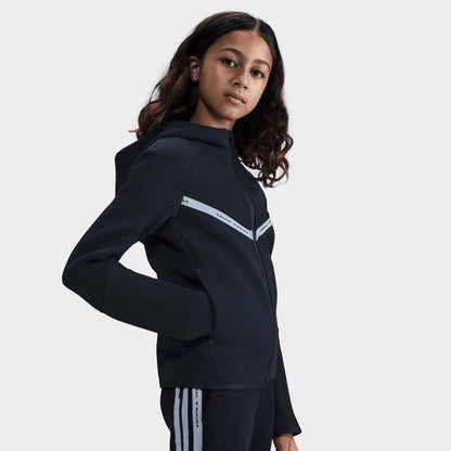 Nike Sportswear Juniors' Tech Fleece Full Zip Reflect Black / Black