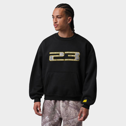 Jordan Brooklyn Realtree Fleece Crew / Black