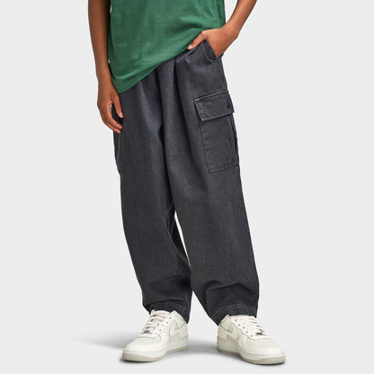 Pantalon cargo en jean Nike Junior Garçon Noir / Anthracite