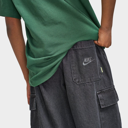 Pantalon cargo en jean Nike Junior Garçon Noir / Anthracite