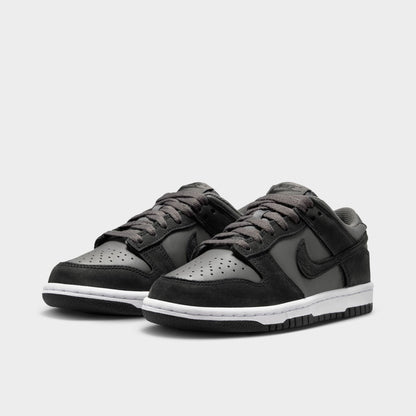 Nike Dunk Low SE GS Cendre Médium / Noir-Blanc