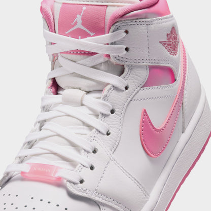 Jordan Women's 1 Mid SE White / Desert Berry