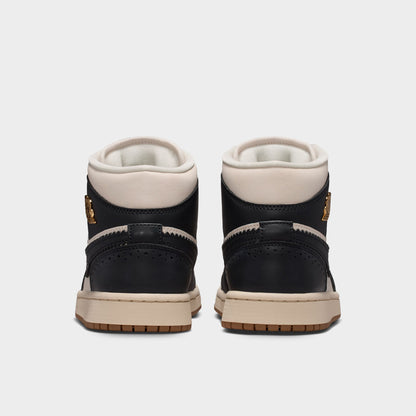 Jordan Women's 1 Mid SE Off Noir / Chalk - Chalk