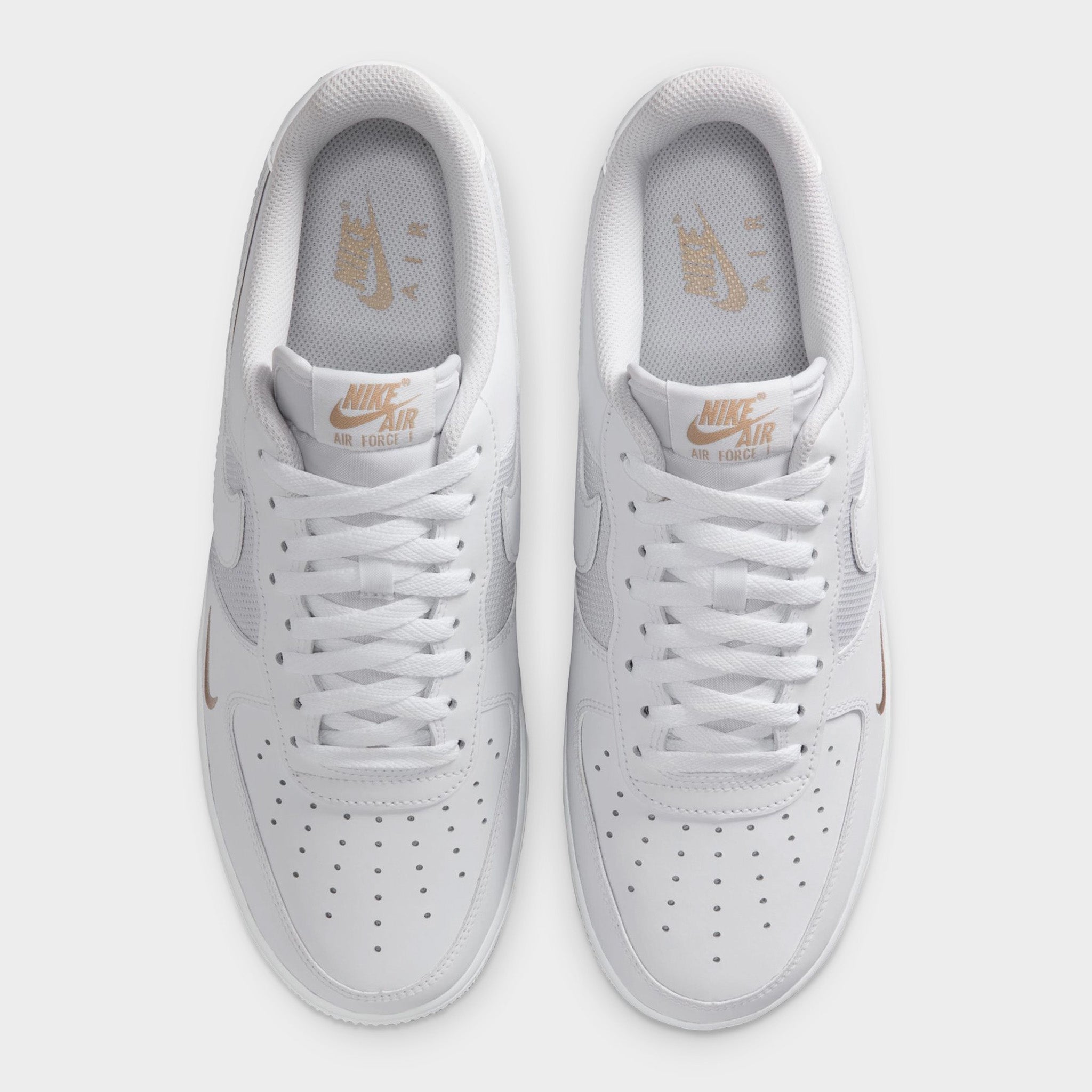 Nike Air Force 1 White / Silver – JD Sports