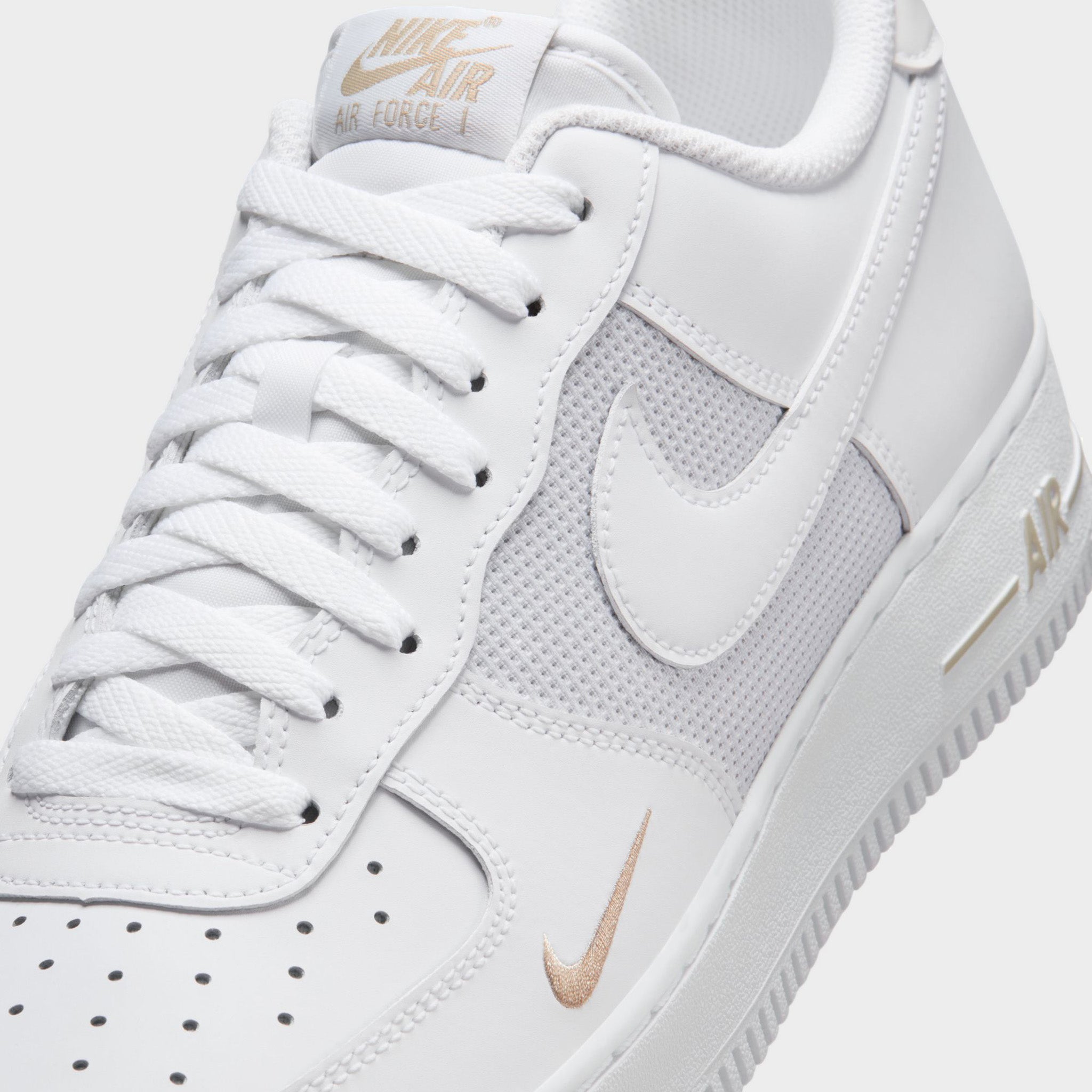 ミ*ー様 Nike Air Force 1 ホワイト/シルバー Nike Air Force 1 White / Silver – JD Sports