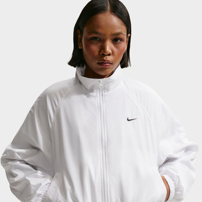 Nike Women Sportswear Classic Ultraviolet Track Jacket Black / White