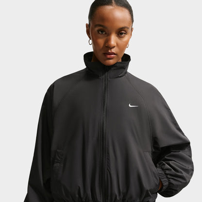 Nike Women Sportswear Classic Ultraviolet Track Jacket Black / White