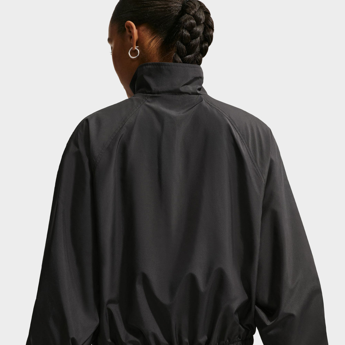 Nike Women Sportswear Classic Ultraviolet Track Jacket Black / White