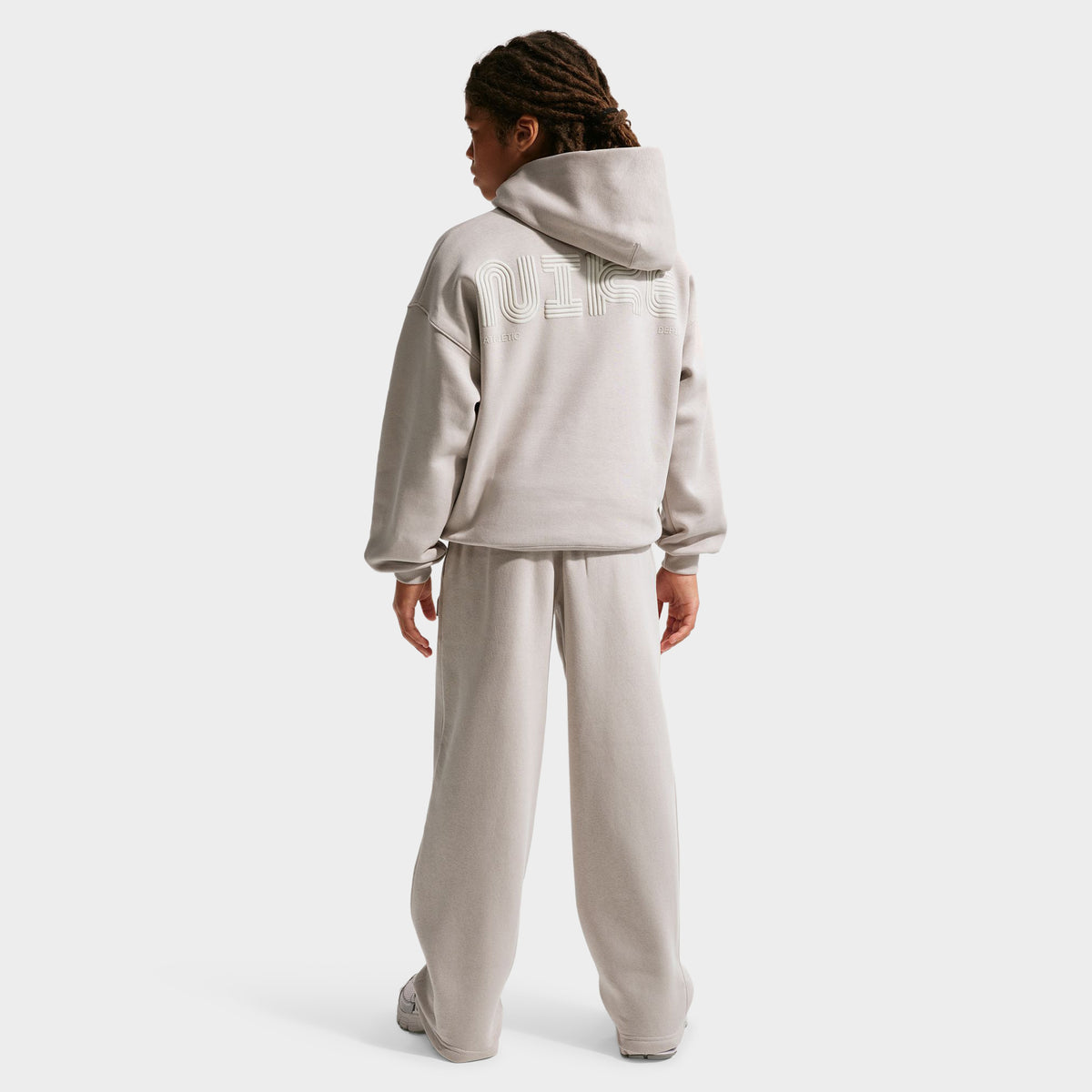 Nike Juniors' Club Fleece Open Hem Pants / Moon Particle