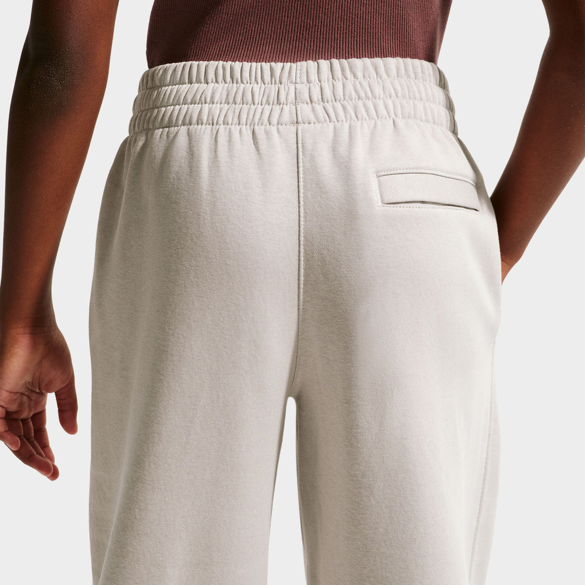 Nike Juniors' Club Fleece Open Hem Pants / Moon Particle