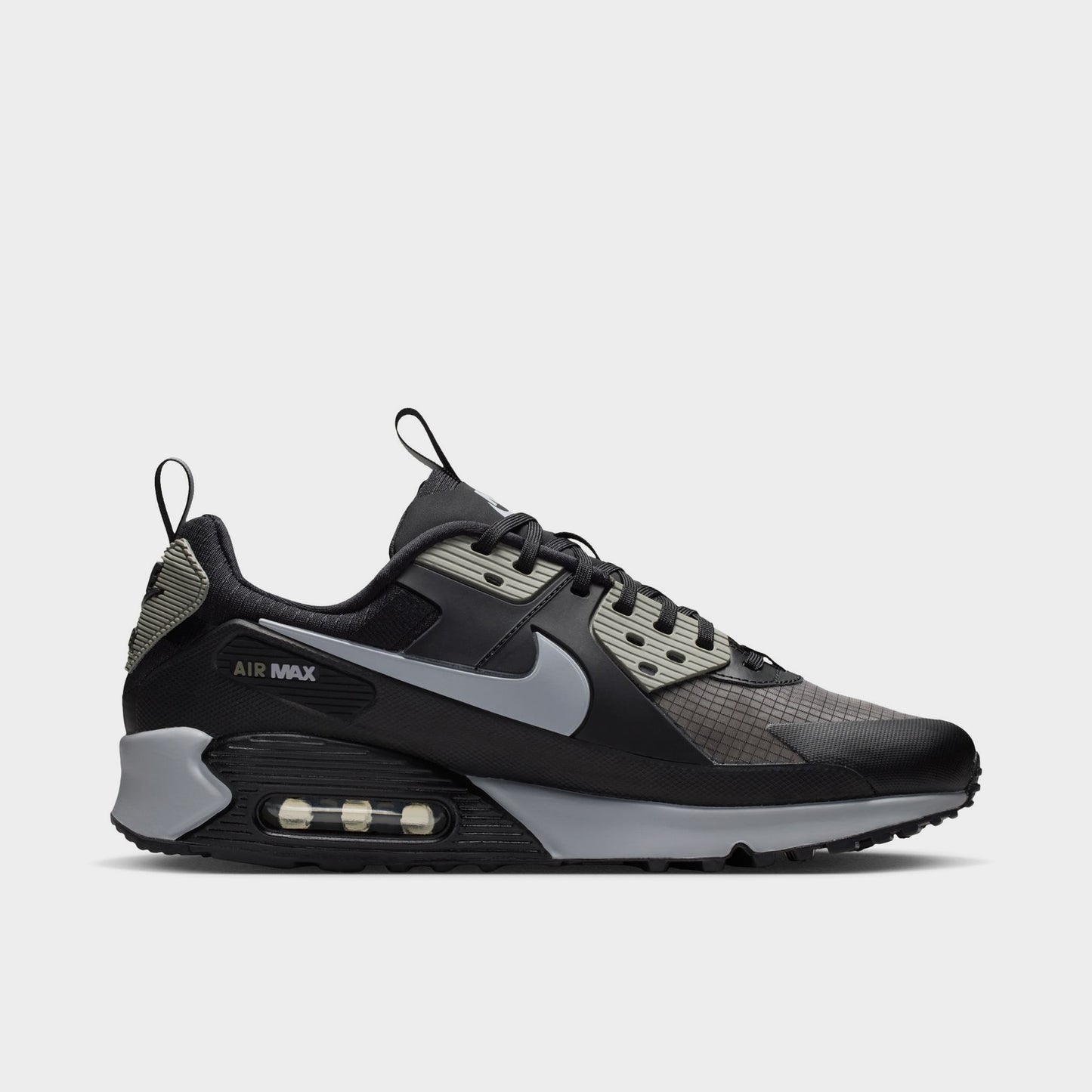 Nike Air Max 90 Drift Noir / Gris Loup-Stuc Foncé