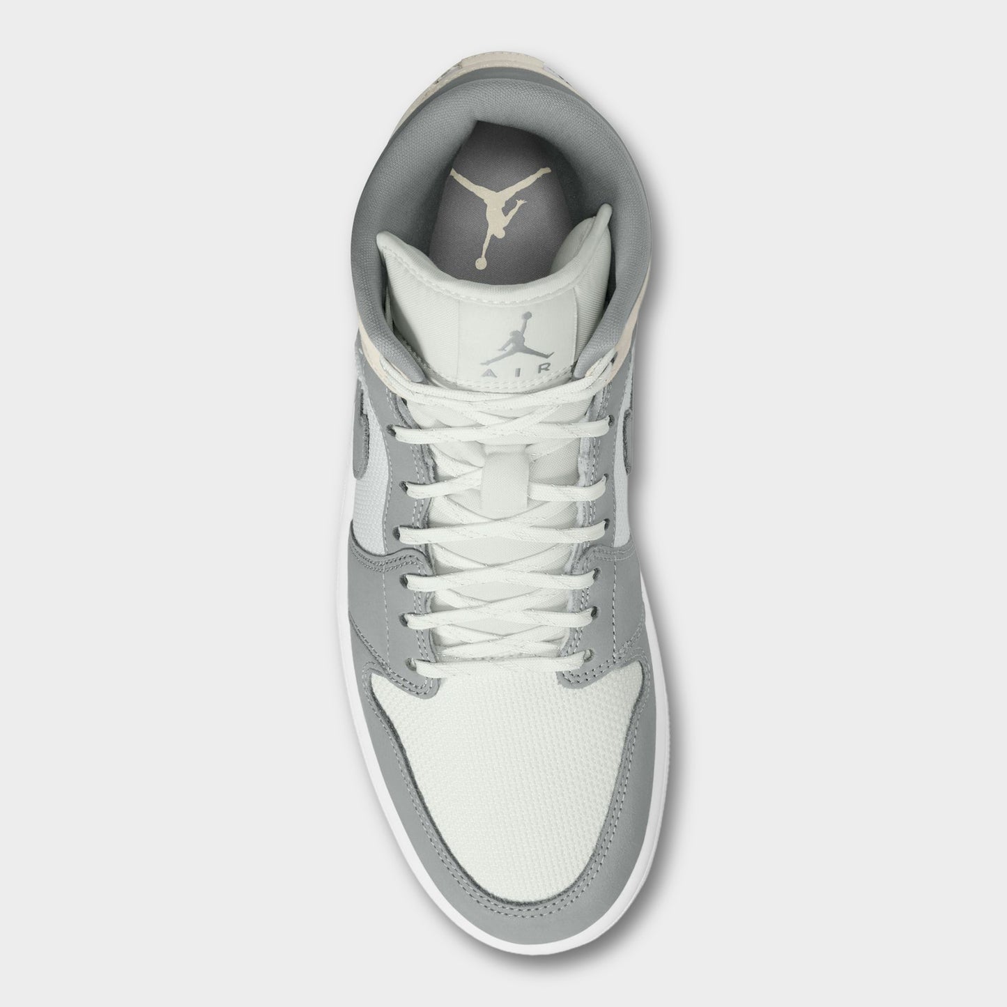 Jordan 1 Mid SE Summit White / Light Smoke Grey - Phantom