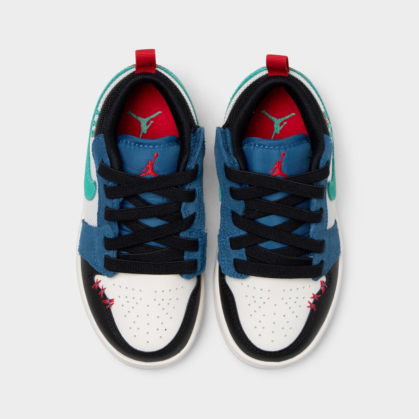 Jordan 1 Low SE PS True Blue / Black - University Red