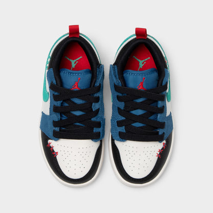 Jordan 1 Low SE PS True Blue / Black - University Red