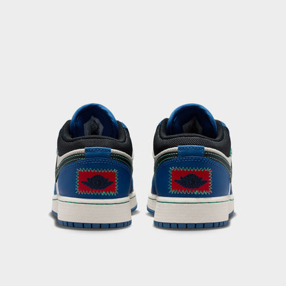 Jordan 1 Low SE GS True Blue / Black - University Red