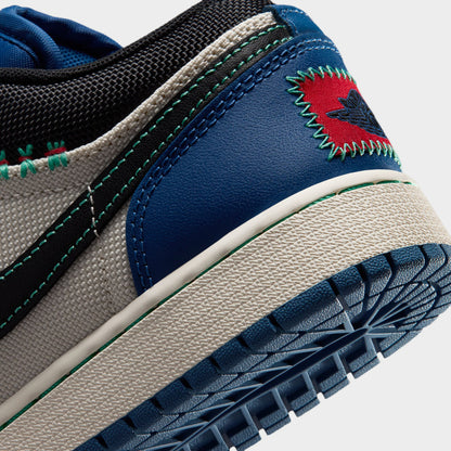 Jordan 1 Low SE GS True Blue / Black - University Red