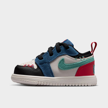 Jordan 1 Low SE TD True Blue / Black - University Red