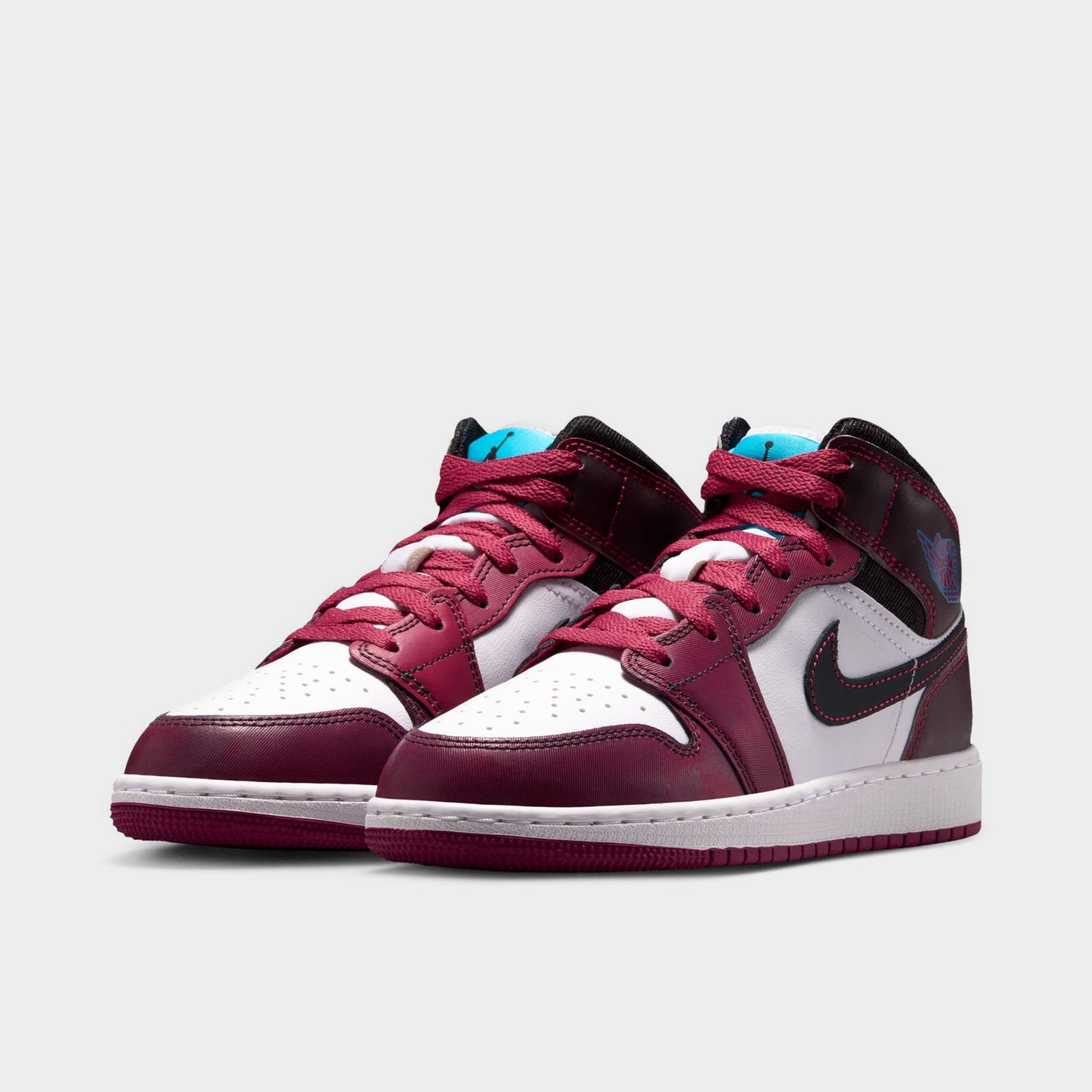 Jordan 1 Mid SE GS Betterave Sucrée / Rose du Désert - Noir Cassé