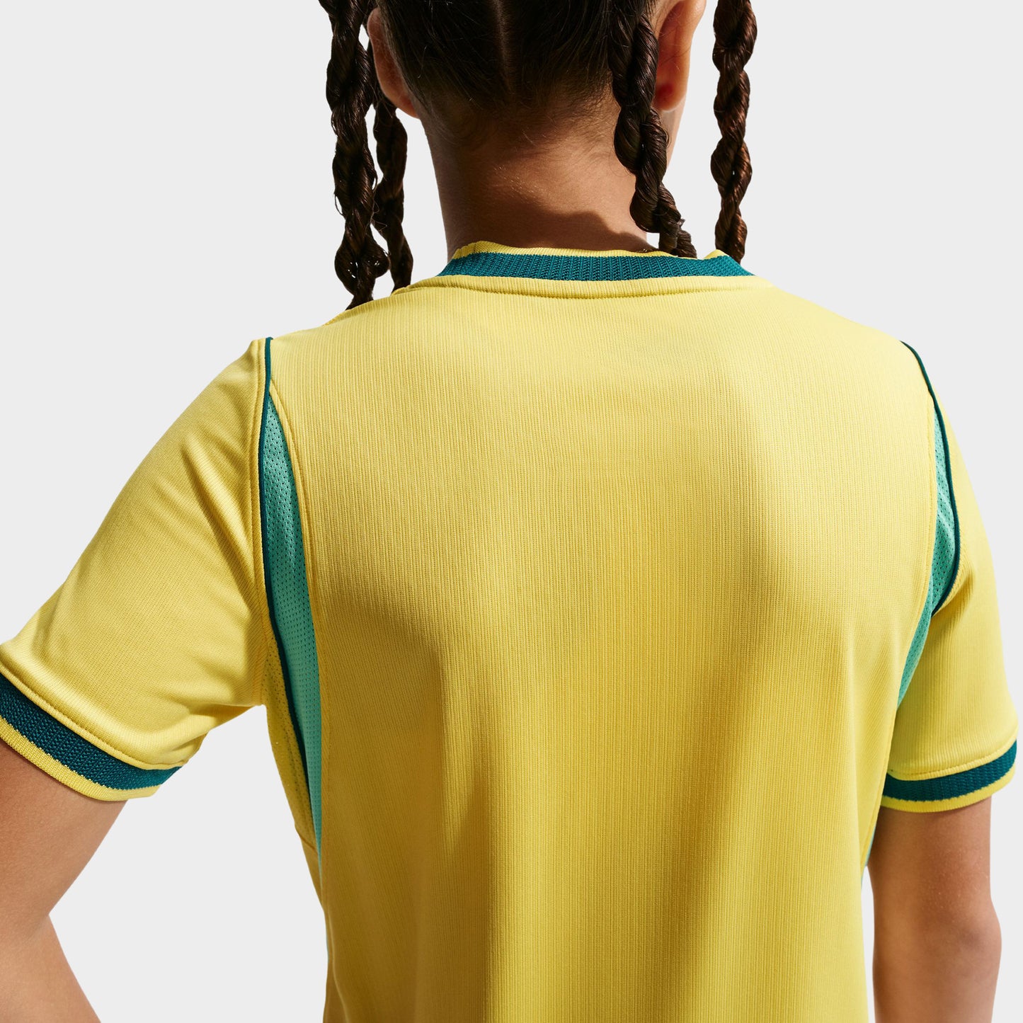 Nike Juniors' Brazil Home Jersey / Yellow