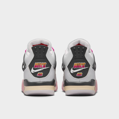 Jordan 4 Retro Charms GS Blanc Cassé / Anthracite - Gris Neutre