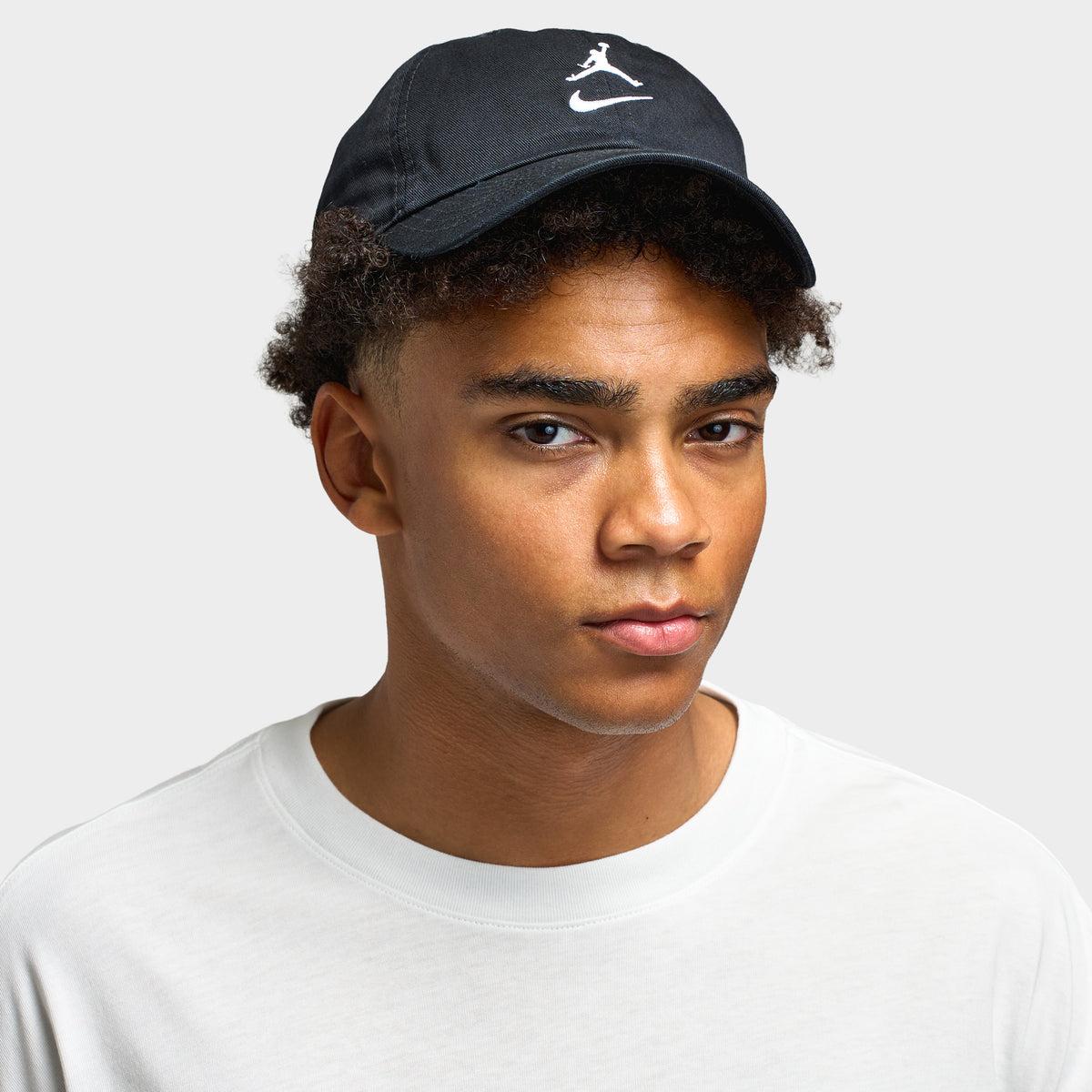 Jordan Script Cap Jordan Stacked Club Cap Black / White – JD Sports