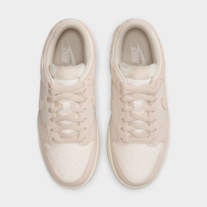 Nike Women's Dunk Low Suede Pearl White / Pearl White - Pale Ivory