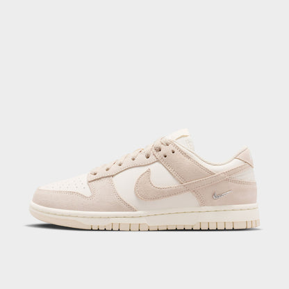 Nike Women's Dunk Low Suede Pearl White / Pearl White - Pale Ivory